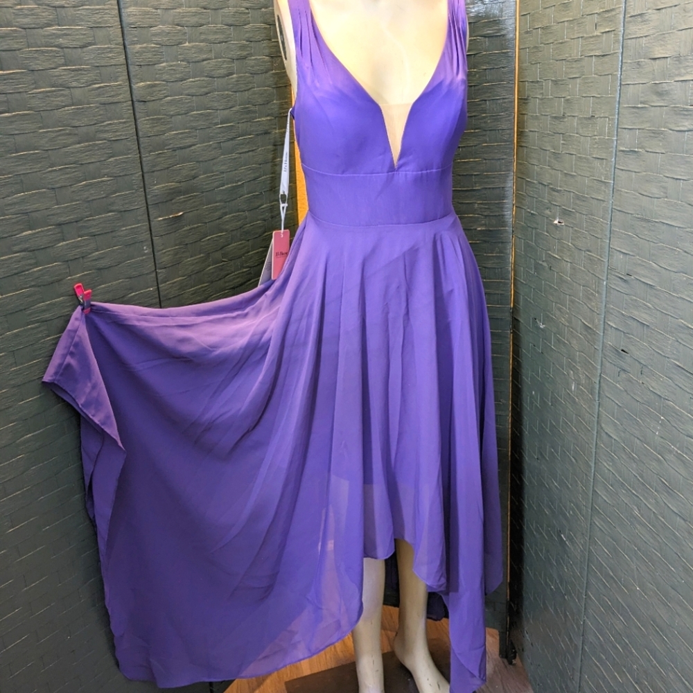Special Occasion Uneven Hem Dress